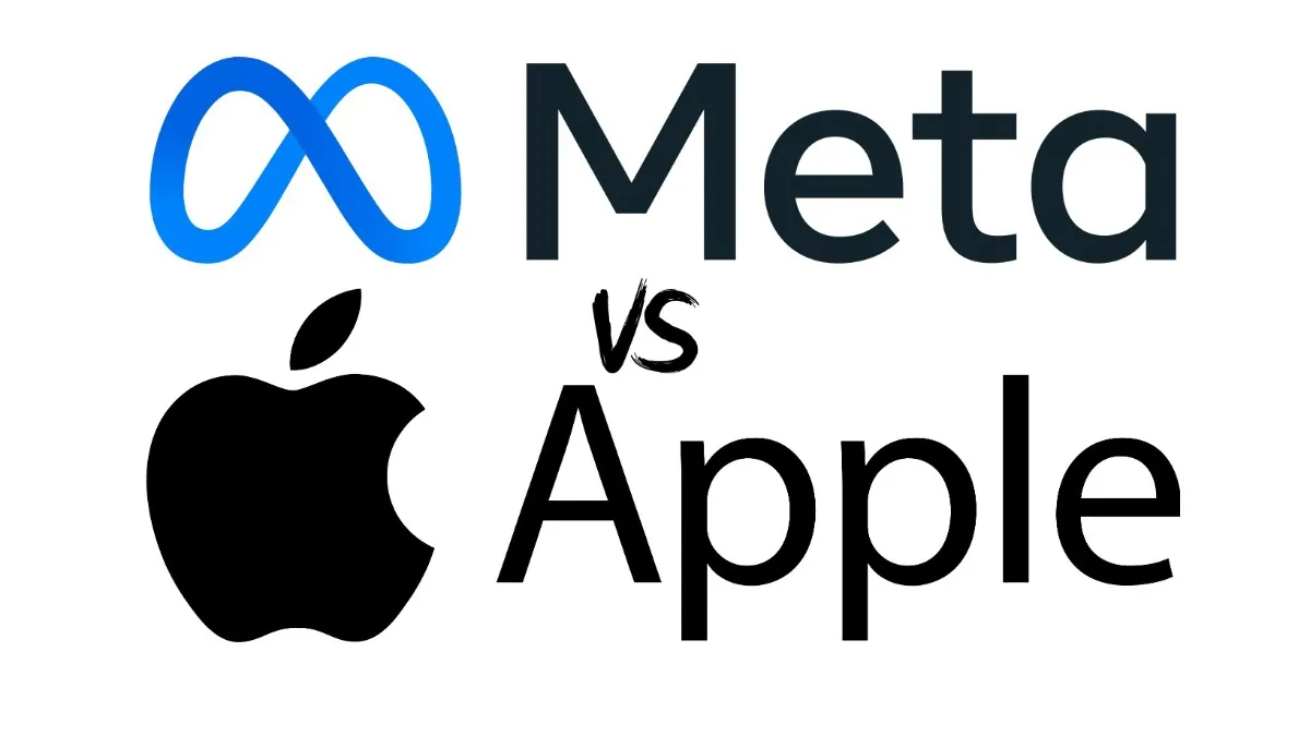 Meta vs. Apple rivalry