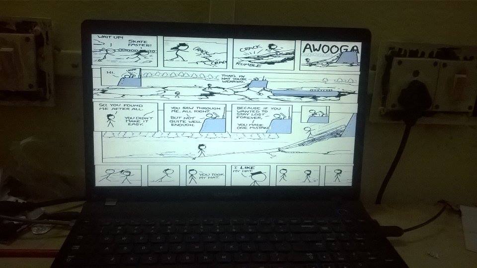 xkcd lock screen example two